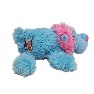 Kong Cozie King The Lion Purple Haired Blue Lion Small Dog Toy Blue